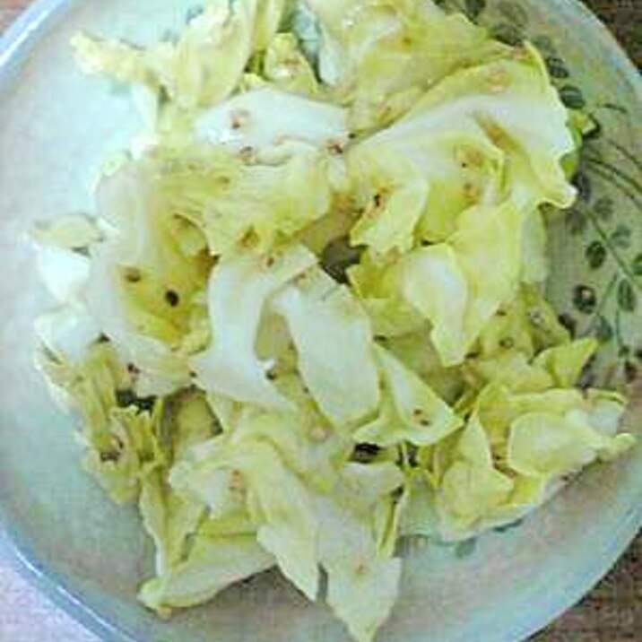 キャベツだけで出来る 塩キャベツ レシピ 作り方 By Kao52 楽天レシピ